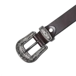 New Women Leather Western Cowgirl Waist Belt Metal Buckle Waistband New Hot Belts for Women Luxury Designer Brand Belts 2.8cm