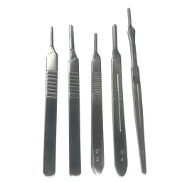 Steel Scalpel Handle Utility Blade Handle Carving Replacement 3# 4# 7# PCB Repair Animal Surgical Knife Carving DIY Hand Tools