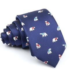 2022 Design Men's Tie Print Banana Polar Bear Ties Wed Luxury Neckties Accessories Daily Wear Cravat Party Original Gift For Man