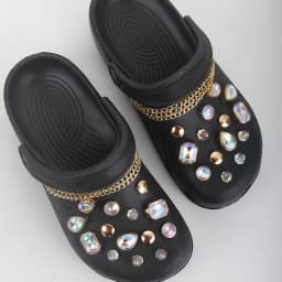 crystal lot shoes charms rhinestone crystal fake allow Accessories forsandals clogs shoe Decorations man kids gifts