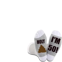 Holy I'm 30 40 50 60 70 80 years old 30th 40th 50th 60th 70th 80th birthday party socks gift sister Friend mom grandma present