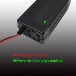 48V 54.6V 3A Lithium Ion Battery Charger for Lithium Battery Pack 3 Pin Female Plug IEC