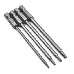 4pcs Hex Head Wrench Drill Bits Set Screwdriver Bits Magnetic Tips Hex Key Screwdriver Socket Bit Set Tips for Screwdriver Drill