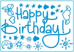 Transparent balloons stickers for birthday party decoration,large 21x29cm,36inch bubble balloons, balloons