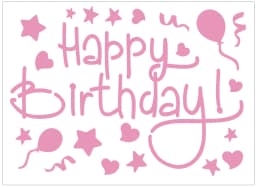 Transparent balloons stickers for birthday party decoration,large 21x29cm,36inch bubble balloons, balloons