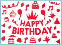 Transparent balloons stickers for birthday party decoration,large 21x29cm,36inch bubble balloons, balloons