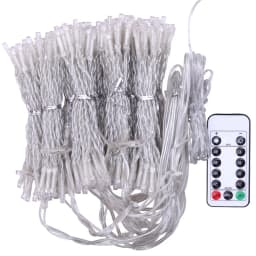 Christmas Decoration 3*3 6*3 9*3M Window Curtain Lights Outdoor Garland for Wedding Garden Patio String Lights New Year 2024