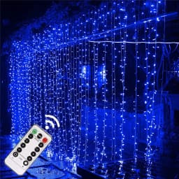 Christmas Decoration 3*3 6*3 9*3M Window Curtain Lights Outdoor Garland for Wedding Garden Patio String Lights New Year 2024