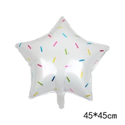 Large colorful Donut balloon Popcorn Toy Pineapple Aluminum Foil Balloons Birthday Party Decoration Baby Shower Christmas Globos