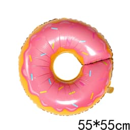 Large colorful Donut balloon Popcorn Toy Pineapple Aluminum Foil Balloons Birthday Party Decoration Baby Shower Christmas Globos