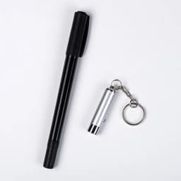 1pcs Invisible Fluorescent Pen UV Light Markers Pen Dual Tip 0.5mm/1.0mm Hidden Ink Pen Invisible Pen Children Spy Game Pen