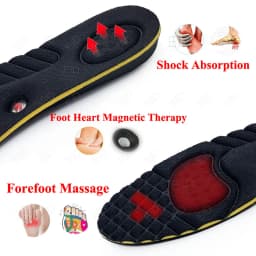 2-5cm Magnet Arch support Height Increase Insole Invisible Cushion Height Lift Free Cut Shoe Heel Insert Taller Support Foot Pad