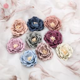 5/20Pcs 4cm Artificial Flowers Heads Silk Fake Flowers DIY Home Living Room Decoration Christmas Wreath New Year's Wedding Decor