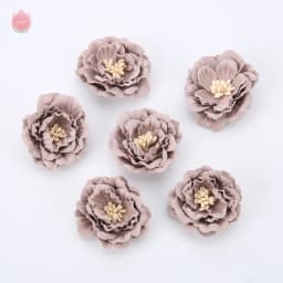 5/20Pcs 4cm Artificial Flowers Heads Silk Fake Flowers DIY Home Living Room Decoration Christmas Wreath New Year's Wedding Decor