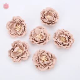 5/20Pcs 4cm Artificial Flowers Heads Silk Fake Flowers DIY Home Living Room Decoration Christmas Wreath New Year's Wedding Decor
