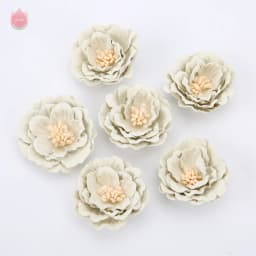 5/20Pcs 4cm Artificial Flowers Heads Silk Fake Flowers DIY Home Living Room Decoration Christmas Wreath New Year's Wedding Decor