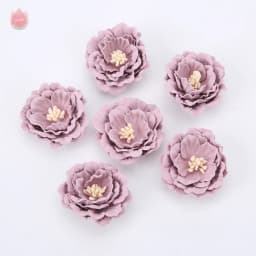 5/20Pcs 4cm Artificial Flowers Heads Silk Fake Flowers DIY Home Living Room Decoration Christmas Wreath New Year's Wedding Decor