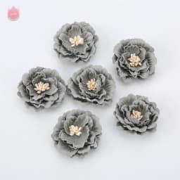 5/20Pcs 4cm Artificial Flowers Heads Silk Fake Flowers DIY Home Living Room Decoration Christmas Wreath New Year's Wedding Decor