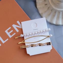 2020 New Ins Pearl Hairpins One Character Clip Women Girls Trendy Headwear Barrettes Fashion Hair Accessories Hairgrip Wholesale