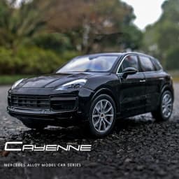 1:32 Cayennes Turbo SUV Panamera Alloy Car Model Diecasts Metal Toy Vehicles Car Model Simulation Sound and Light Childrens Gift