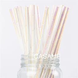 Lovely lridescent Straws carnaval Party Wedding Decoration Kids Birthday Baby Shower Christmas Frozen Supplies party