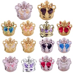 Princess 3D Tiara Crown Luxuries Artificial Rose Flower Cosplay Headdress Hair Accessories with Clips Ribbon Dropshipping