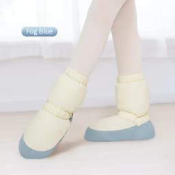 Women Ballet Shoes Warm Up Booties National Dancing Shoes Winter Dance Boots Warm Antiskid Ballerina Boots Training Shoes