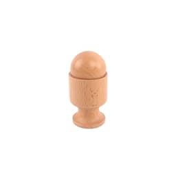 Infant Montessori Material 3D Object Fitting Exercise Practic Toys Egg Cup Ball Cup Wood Toy 8-12 Month Baby Hand & Feet Finders