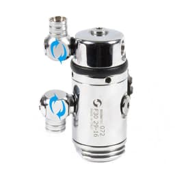 Diving Regulator Adapter 360 Degree Rotation Connector 1nd Connect 2nd Low High Pressure Scuba Hose Adapter Diving Accessories