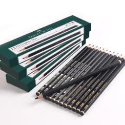 Faber-Castell Matte Sketch Pencil Art Graphite Pencils For Painting Writing Shading Sketch Black Lead Design Pencils Supplies