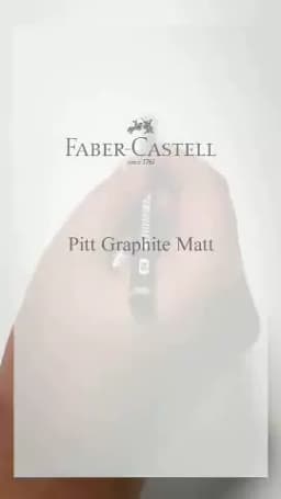 Faber-Castell Matte Sketch Pencil Art Graphite Pencils For Painting Writing Shading Sketch Black Lead Design Pencils Supplies