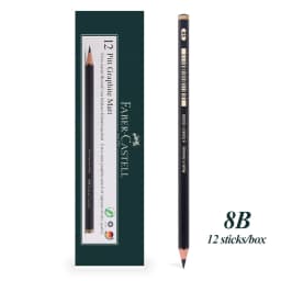 Faber-Castell Matte Sketch Pencil Art Graphite Pencils For Painting Writing Shading Sketch Black Lead Design Pencils Supplies