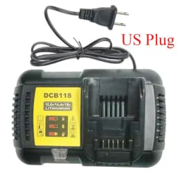 DCB118 Li-ion Battery Charger Charging 4.5A For DeWalt 10.8V 12V 14.4V 18V 20V 60V DCB101 DCB200 DCB140 DCB105 DCB112 DCB115