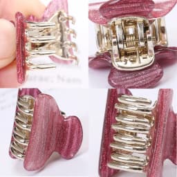 Shiny Acrylic Small Crab Hair Claw Clips Women Girls 2.5CM Rainbow Color Cute Mini Barrettes Clips Hairpins Hair Accessories New
