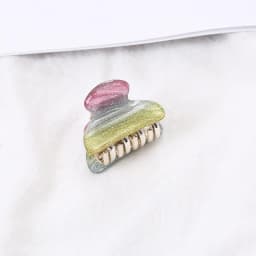 Shiny Acrylic Small Crab Hair Claw Clips Women Girls 2.5CM Rainbow Color Cute Mini Barrettes Clips Hairpins Hair Accessories New