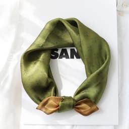New 2027 Pashmina 100% Silk Scarf Fashion Women Summer Beach Elegant Small Scarves Shawl Poncho 53*53cm Hijab Bandana Kerchief