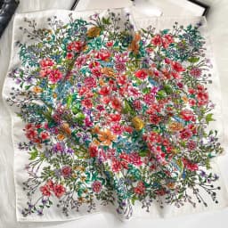 New 2027 Pashmina 100% Silk Scarf Fashion Women Summer Beach Elegant Small Scarves Shawl Poncho 53*53cm Hijab Bandana Kerchief