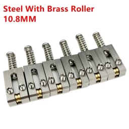 【Made in Japan】 10.5MM 10.8MM Stainless Steel Modern Guitar Tremolo Bridge Saddles For ST TL Style Electric Guitar