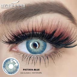 EYESHARE Color Contact Lenses for Eyes Beauty Eye Colored Lenses Black Chocolate Color Lenses Natural Contact Lens Beauty Makeup