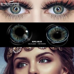 EYESHARE Color Contact Lenses for Eyes Beauty Eye Colored Lenses Black Chocolate Color Lenses Natural Contact Lens Beauty Makeup