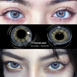 EYESHARE Color Contact Lenses for Eyes Beauty Eye Colored Lenses Black Chocolate Color Lenses Natural Contact Lens Beauty Makeup