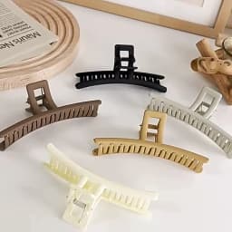 New Fashion Large Frosted Temperament Hairpin Hair Claw Barrettes for Women Girl Hair Accessories Headwear Wholesale