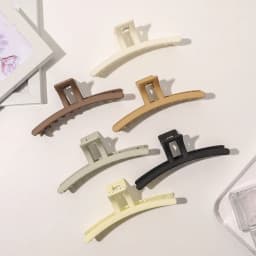New Fashion Large Frosted Temperament Hairpin Hair Claw Barrettes for Women Girl Hair Accessories Headwear Wholesale