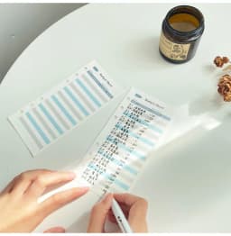 A6 Size 12Pcs Budget Card Six-color Hole Cash Plan Consumption Card Paper Budget Business Envelope Letter Paper Printing Set