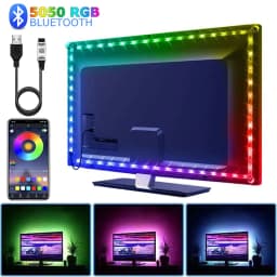 Bluetooth Led Strip Lights For Tv Smart Led Tape Light Usb 5V Led Lights Strip Rgb 5050 Wall Room Led Decoration
