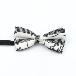 Musical Note Bow Tie Guitar Piano Stave Adult Children Bowtie Novelty Handmade Butterfly Wedding Party Men Gift Accessories