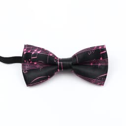 Musical Note Bow Tie Guitar Piano Stave Adult Children Bowtie Novelty Handmade Butterfly Wedding Party Men Gift Accessories