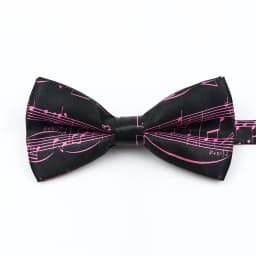 Musical Note Bow Tie Guitar Piano Stave Adult Children Bowtie Novelty Handmade Butterfly Wedding Party Men Gift Accessories