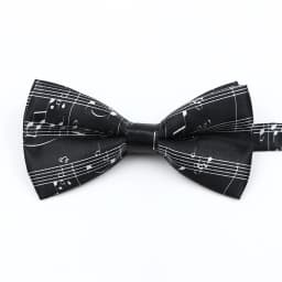 Musical Note Bow Tie Guitar Piano Stave Adult Children Bowtie Novelty Handmade Butterfly Wedding Party Men Gift Accessories