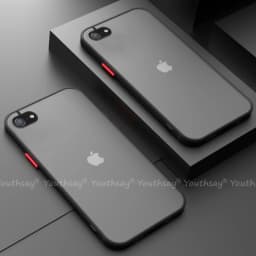For iPhone SE 2022 Case for iPhone SE 3 2022 2020 8 7 Plus Cover Silicone Matte Rubber Translucent Case For iPhone SE 2022 Cover